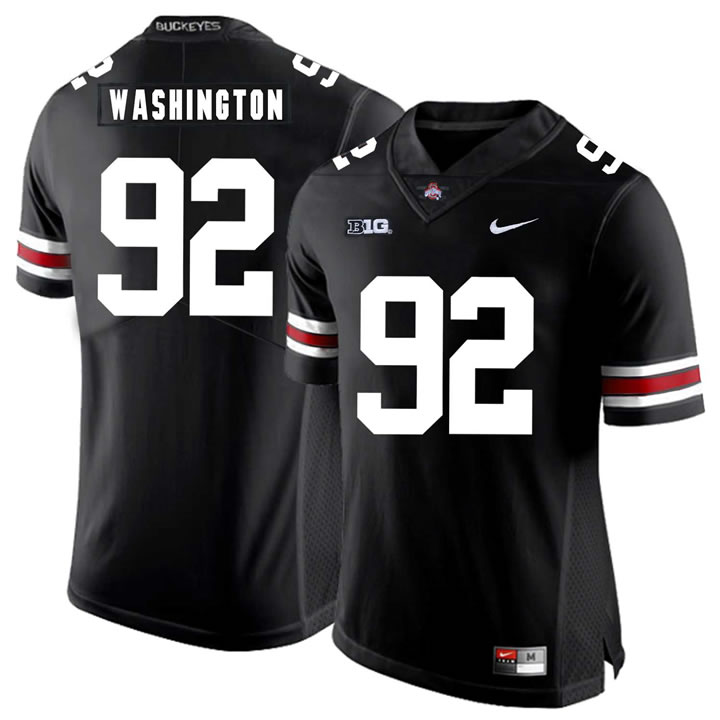 Ohio State Buckeyes 92 Adolphus Washington Black Nike College Football Jersey Dzhi,We sell and wholesale Ohio State Buckeyes 92 Adolphus Washington Black Nike College Football Jersey Dzhi on line form chian!